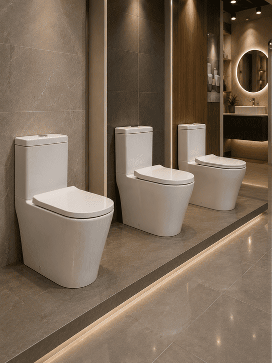 Floor-Mounted Commodes