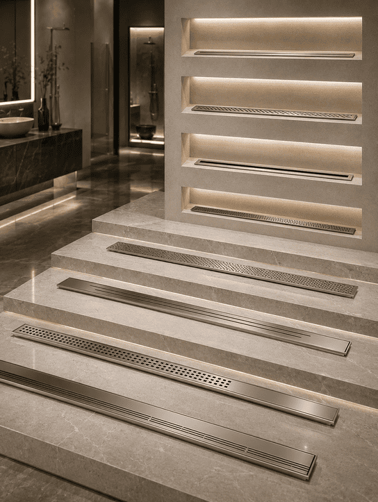 Slim Profile Drains