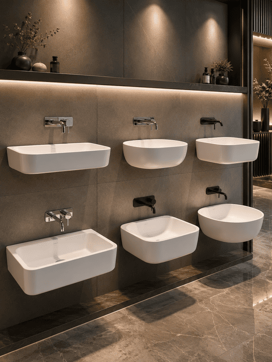 Wall Hung Basins