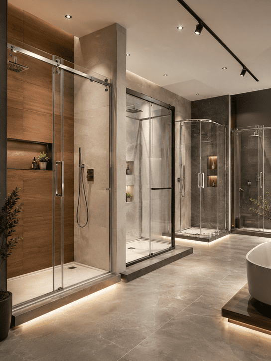 Semi-Frameless Glass Partitions