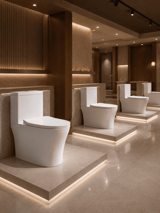 Floor-Mounted Toilets
