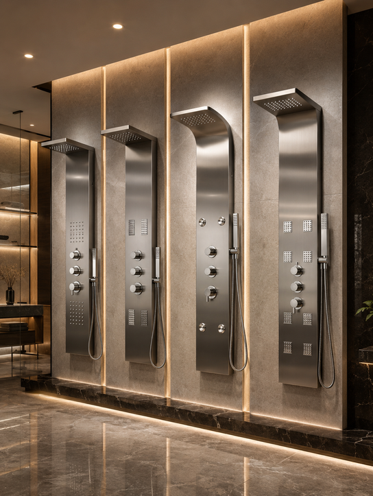 Stainless Steel Shower Panels
